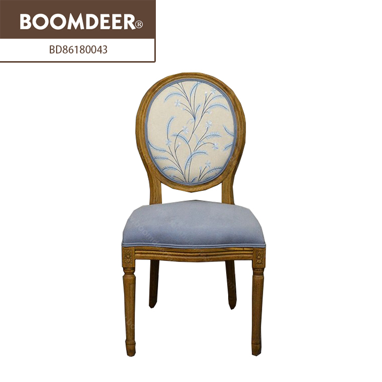 french style Boomdeer high quality accent chairs swan chair leather office chair