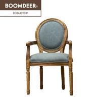 Boomdeer Hot Selling High Quality Classic Solid Wooden Furniture Leather Office Chair