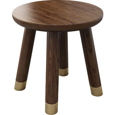 factory direct sales hot selling latest design new listing solid wood round stools