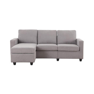 Natural wood furniture livingroom Luxury section modern simple sofa set