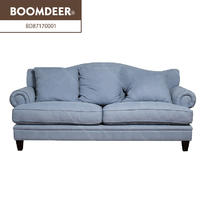 living room furniturenordic style modern Velour fabric scandinavian dark grey luxury sofa