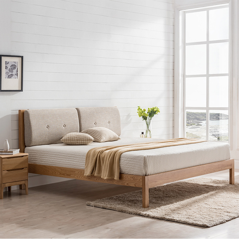 net red special offer latest design modern solid wood bed furniture bed frame