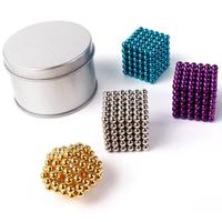 Magnetic Balls 3MM 216 PCS Magnetic Cube Magnetic Sculpture Building Blocks Buckyballs Washable Sturdy Buildable Magnets