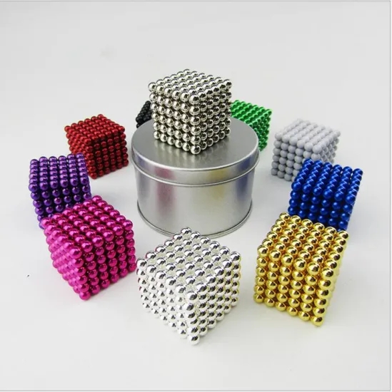 Super DIY Assemble Magnet Blocks 5mm Magnetic Balls Toys Magnetic Cube Puzzle Funny Toys