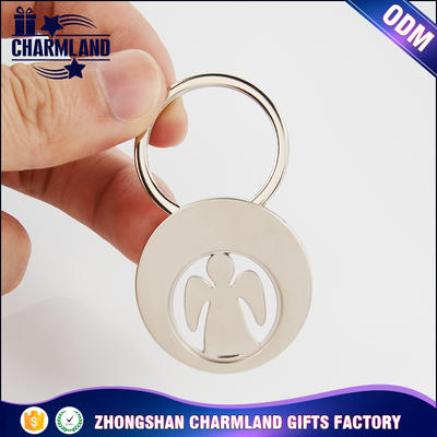 Festival Gift Metal 3D design Key Chains Keyring Angel Keychains