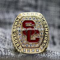 2016 custom replica football cheap plastic ROSE BOWL USC championship ring