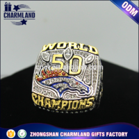 Hot Sale Custom Size replica championship ring fantasy football ring as best gifts