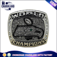 America Football Championship Ring Custom Football Souvenir Champion Ring