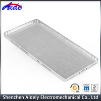 CNC high precision milling part mobile shell aluminum alloy electronics