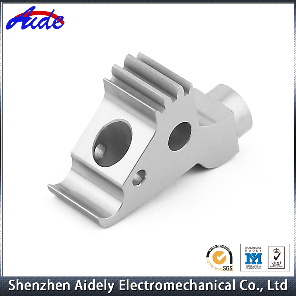 5 Axis CNC milling machining component colorless anodizing aerospace